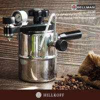 HILLKOFF : Bellman Espresso Cappucino &amp; Milk Steamer with Pressure Gauge CX-25P