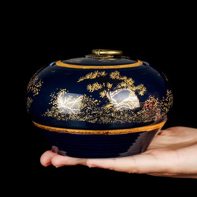 Ceramic Ashes Urn Holder Memorial Ash Caskets Urns Cremation For Human Keepsake Sealed Memory ของที่ระลึกงานศพ Gift