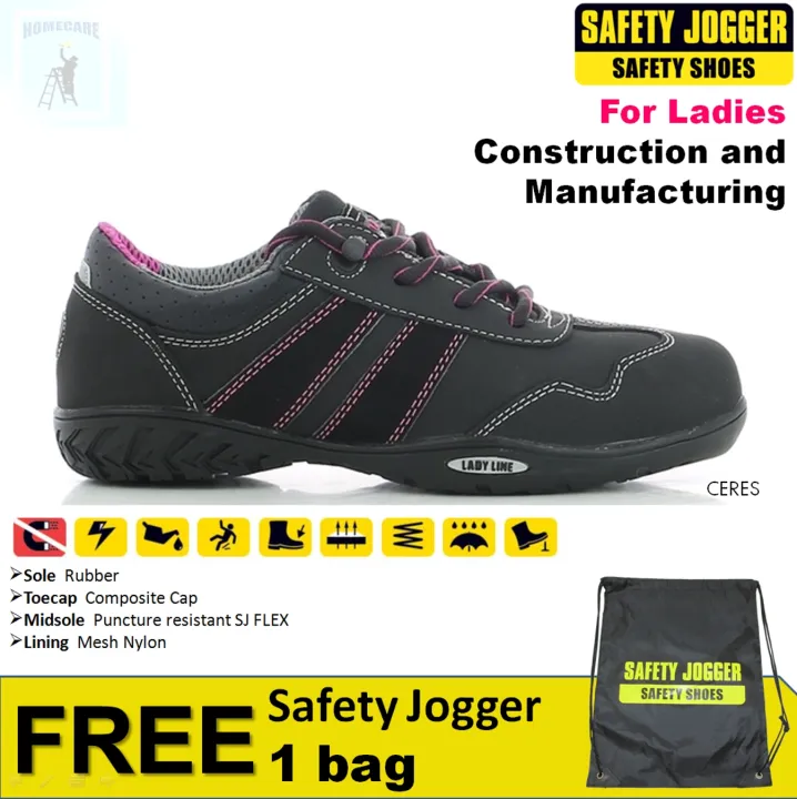 Safety Jogger Ceres S3 Ladies Safety Shoes Footwear Composite Toecap