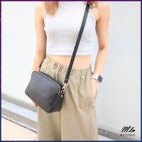 Melinee bags กระเป๋าผู้หญิง กระเป๋าสะพายข้างผู้หญิง รุ่นChriss มีสามช่องซิป หนังสวย