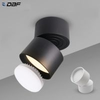 360 ° Rotatable Downlight LED Dustproof Downlight 7W 9W 12W GX5.3 Bulb Replaceable AC220V Background Ceiling Decorative Light