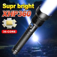 XHP360 Most Powerful Led Flashlight USB Rechargeable Torch Light 1500 Meters High Power Led Flashlights Army Tactical Lantern