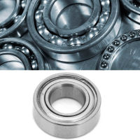 ตลับลูกปืน 10 ชิ้น R166ZZ 4.762x9.525x3.175 มิลลิเมตรเดี่ยว Rolling Metal Shielded Deep Groove Steel Ball Bearings