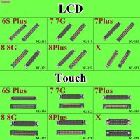 cltgxdd 1X LCD Display Touch Screen Flex Cable FPC Plug Connector On Mother Board Mainboard For iPhone 6S 6SP 7 8 Plus X