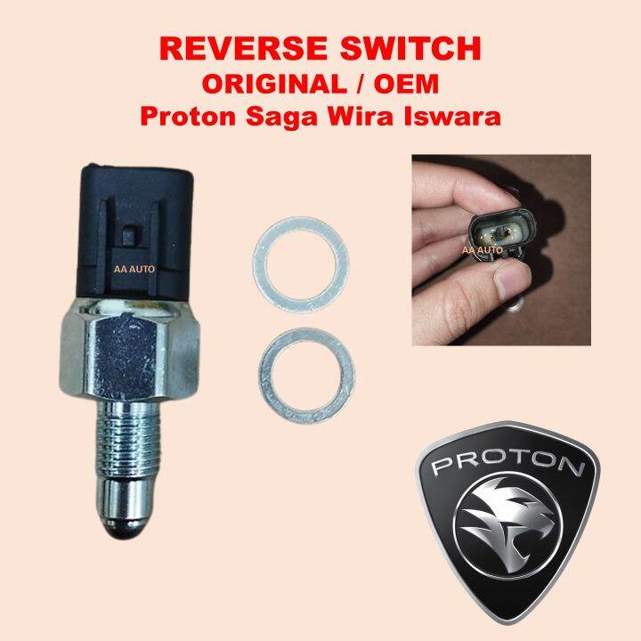 Original Oem Reverse Switch Proton Saga Wira Iswara Lampu Gear Box