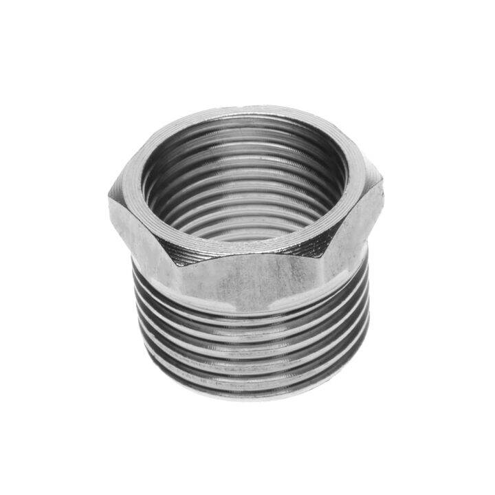 1/2" Male X 3/8" Female 304 1/2" Male X 3/8" Female Thread Bushing Pipe
