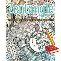 จัดส่งฟรี *** หนังสือ Zentangle : 9781784042844