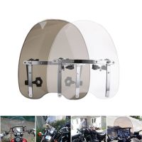 Honhill New Motorbike Windscreen For Harley Kawasaki Yamaha Honda Suzuki Motorcycle Windshield Fairing Protector Universal