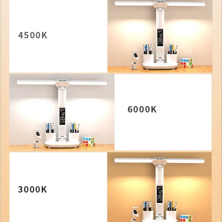 ti9p-เกียร์3ระดับ-โคมไฟตั้งโต๊ะสองหัว-พร้อมจอ-lcd-ยูเอสบี-โคมไฟตั้งโต๊ะแบบสัมผัส-มัลติฟังก์ชั่-การหมุน180-การอ่านตอนกลางคืน-สำหรับนักเรียน