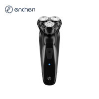 Enchen Electric Shaver BlackStone ที่โกนหนวดไฟฟ้า ใบมีด 3D โกนหนวดไฟฟ้า ที่โกนหนวด เครื่องโกนหนวดไฟฟ้า Wet &amp; Dry IPX7 กันน้ำ