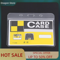 Dragon 10ชิ้น/เซ็ต ID บัตรป้าย98x8 0มม. ที่ใส่กระเป๋าพลาสติกขายดีใส