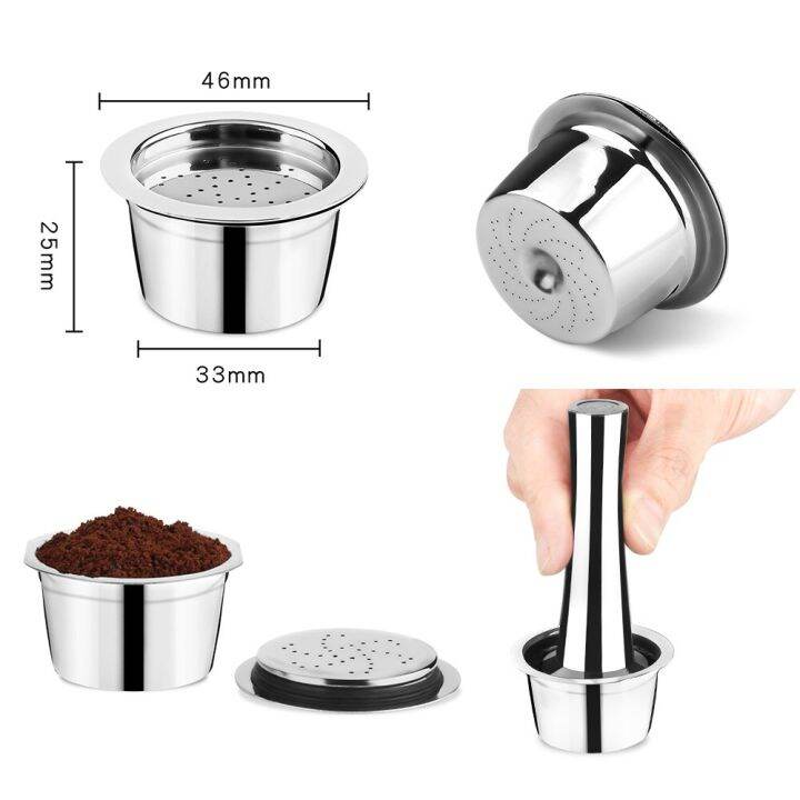 New Upgrade Refillable Capsule For KFee Cafissimo Coffee Machine Crema