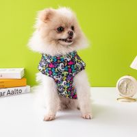 ZZOOI Disney Winter Dog Clothes Fashion Printed Vest Warm Dog Cotton Coat Pet Costume Pet Clothes  Dog Clothes Winter