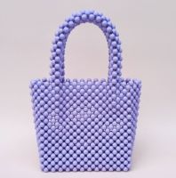 Beaded Mini Shopper : กระเป๋าถือลูกปัด