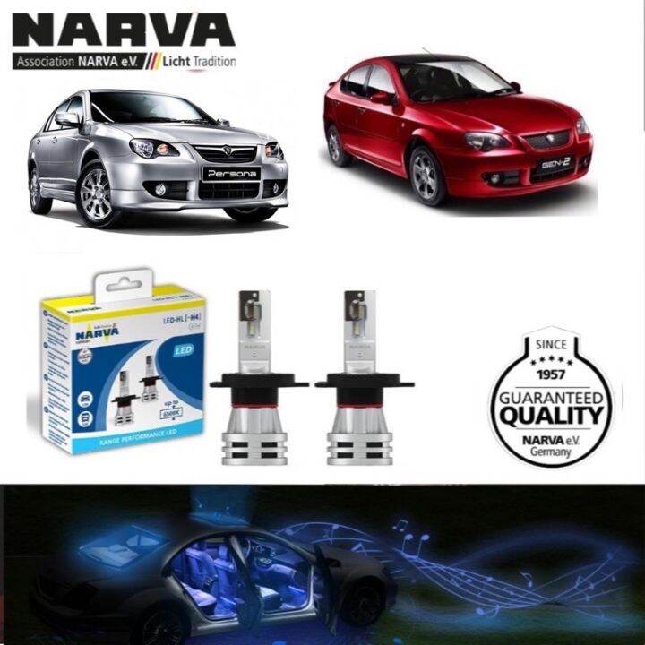 Narva Range Performance LED H4 Headlight Bulb for Proton Persona and ...