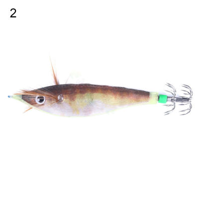 Sanwood ไม้พาย®10ซม./10G กุ้งอิเล็กทรอนิกส์เรืองแสงตกปลาปลาหมึกปลอมเหยื่อล่อสำหรับตกปลา Angling ง่ายเหยื่อ