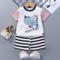 Casual Childrens Pajamas Clothing Cartoon Clothes Sets For Boys Girls Rabbit 100% Cotton Baby Pyjamas Kids 1-6Years Sleepwear