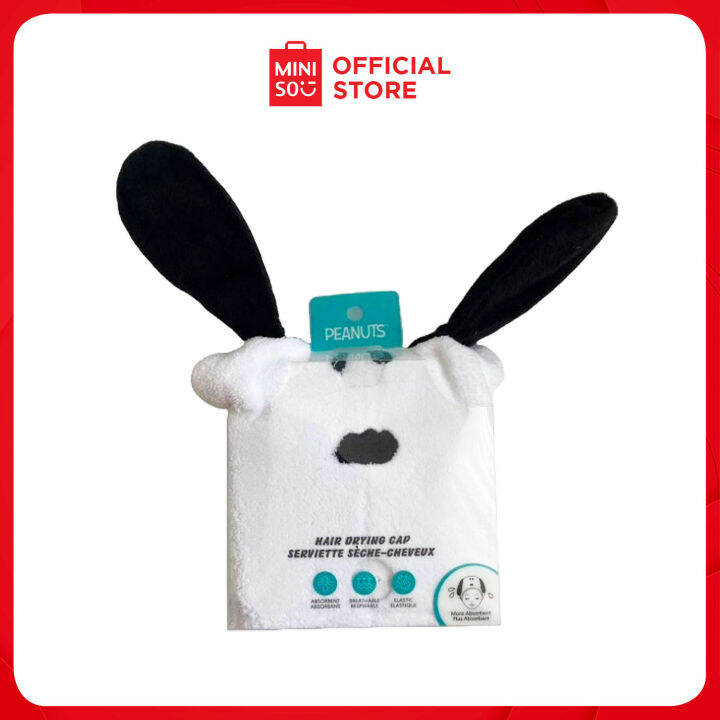 MINISO Snoopy Summer Travel Collection Hair Drying Cap Lazada PH