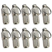 10Pcs Pet Cat Dog ID Tag for Dogs Cats Pet Collar Hanging Pendant Identity Adress Plate Pet Anti Lost Decoration Silver