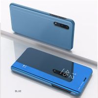 BKKONLINE {ส่งมาจากประเทศไทย} Huawei P20 Lite HUAWEI NOVA 3E / Huawei P10 Lite,Huawei Nova 2i ฝาครอบกระจกมองข้างแบบใสสำหรับ ฝาครอบพวงกุญแจหนังแท้ PU สำหรับ HUAWEI nova3e Phone Case