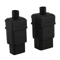 2 in 1 16A 250VAC IEC320 Series C19 Plug C20 Socket for Power Cord