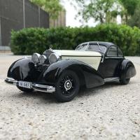 1:18 Mercedes Benz 540K Vintage Car High Simulation Diecast Car Metal Alloy Model Car Toys For Children Gift Collection