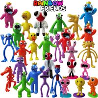 ASM 6/8/12pcs Robloxs Rainbow Friends ตุ๊กตาการ์ตูนเกมตุ๊กตาสัตว์ประหลาดสีฟ้าแผนที่การกระทำของเล่นสัตว์เด็ก