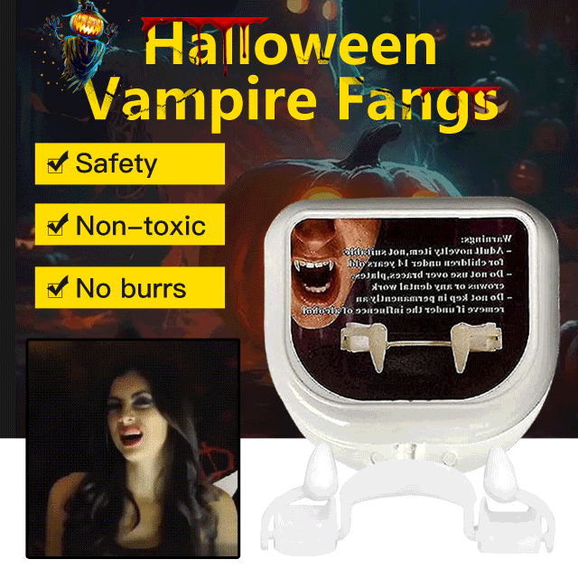 Automatic Retractable Vampire Fangs | Playful Picks