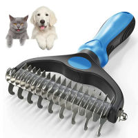 แปรงสุนัข Hair Remover หวีแมวสำหรับแมวสุนัขผมยาวผมสั้น Grooming Care แปรงลบ Undercoat Dog Accessories