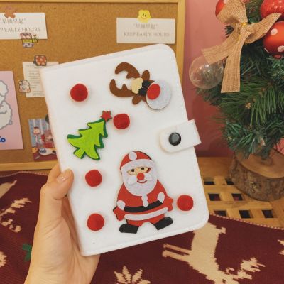 Creative Cartoon Cute Hand Account Book Loose-leaf Student New Year Gift Girl Notebook Diary 2022 Planner Journals Travelers