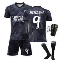 No. 9 Karim Benzema No. 20 Vinicius Real-Ma Drids CFS เสื้อฟุตบอลสำหรับเด็กหญิงเด็กชายและผู้ชายผู้หญิง Y3ครบรอบ120th ปีชุดข้อต่อ8 Toni Kroos ผู้ใหญ่เด็กๆว่าวฟุตบอล0000