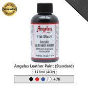 [HCM]Màu vẽ da vải Angelus Leather Paint (Standard) - 118ml (4Oz)