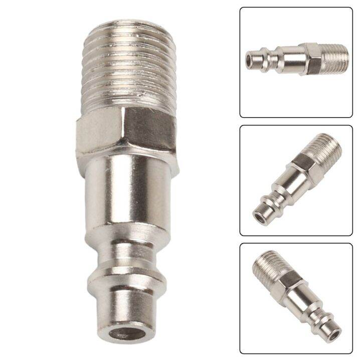 Air Line Hose Fitting Connector Quick Release 1/4 Inch BSP Male Thread