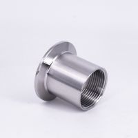 1/4 3/8 1/2 3/4 1 2 3 BSPT Female x 0.5 1.5 2 2.5 Tri Clamp Pipe Fitting Connector SUS304 Stainless Sanitary Homebrew