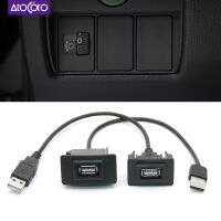 รถอินเตอร์เฟซ USB เคเบิ้ลอะแดปเตอร์สำหรับฮอนด้า Brio Civic CRV พอดีแจ๊สซิตี้ Accord วิทยุขยายตะกั่วลวดค่าใช้จ่ายการถ่ายโอนข้อมูล