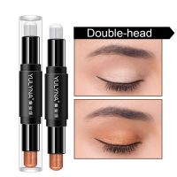 5 Colors Double Head Eyeshadow Pen Pearlescent Silkworm Stick Lasting Waterproof Shiny Eyeshadow Gel Pen Shimmer Eyeshadow Pen