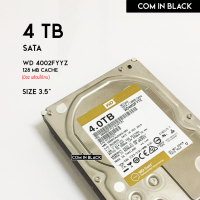 HDD WD Gole 4 TB SATA 3.5นิ้ว ฮาร์ดดิสก์ (มือ2 พร้อมใช้งาน)