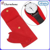 CHARMHOME ใหม่ แบบพกพา การป้องกัน กระเป๋านาฬิกา กล่องใส่นาฬิกา กระเป๋าเก็บของ ของสะสม