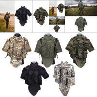 เสื้อกั๊กยุทธวิธี Paintball Waistcoat เสื้อกั๊กล่าสัตว์ Outdoor Breathable น้ำหนักเบา Combat Plate เดินป่า Jungle Gaming Camping Vest