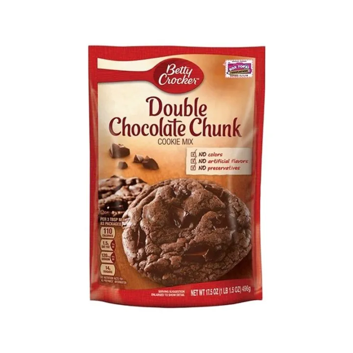 Betty Crocker Double Chocolate Chunk Cookie Mix 496g Lazada PH