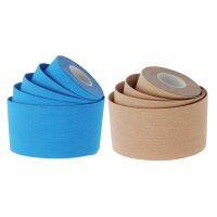 2x Sport Kinesiology Athletic Tape-Sports Injury Tape for Knee,Joint,Muscle Support-Adhesive Sky Blue &amp; Skin Color