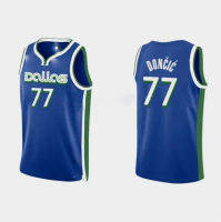 เสื้อบาสเก็ตบอล Luka doncic 77 Dirk Nowitzki 41 Kyrie irving Hardaway jr. Bullock SMITH Powell Christian wood Kleber bertans Josh Green 22-23เสื้อฤดูกาลใหม่