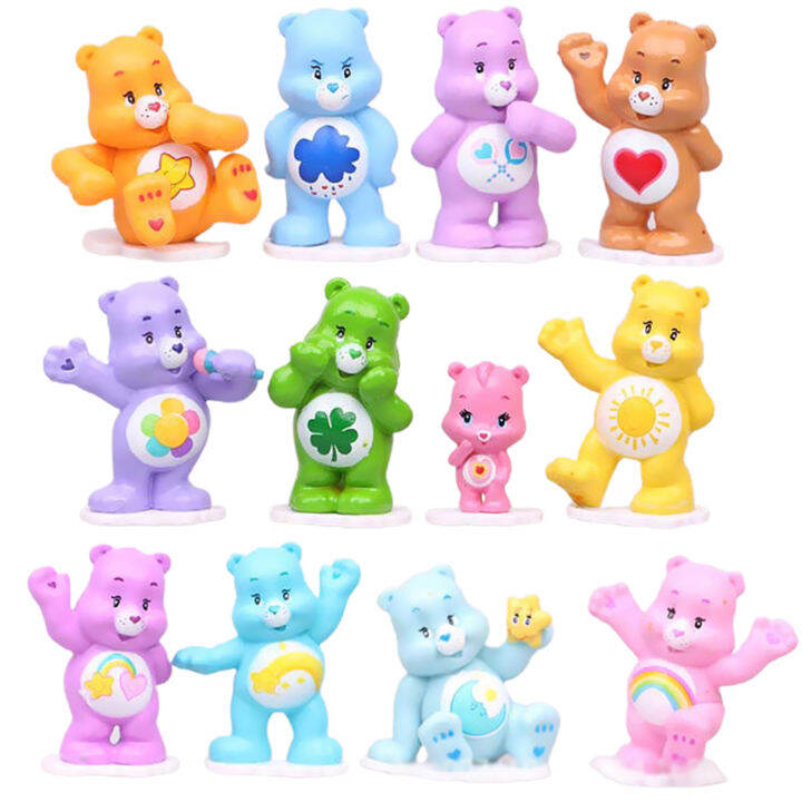 12pcs-colorful-animal-bear-character-toy-plastic-miniature-toy-set-cake-toppersplastic-miniature-toy-setcolorfulcolorful-animal-bear-character-toy12pcscake-toppers-car-decorations-ornaments