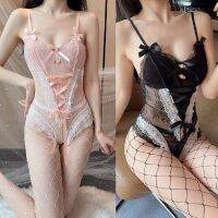 COD DSFGERTERYII [Adegree] Sexy Retro Bodysuit Lace Hollow Bandage Strap Women Fashion Lingerie Pajamas Good ggods