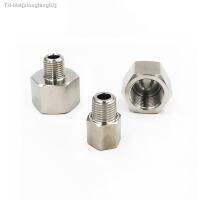 ♨☌ 1/8 1/4 3/8 1/2 3/4 BSP Male To Female Thread 304 Stainless Steel Socket High Pressure Resistant Pipe Fitting Connector