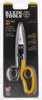 Klein Tools 21010-6-SEN Free-Fall Snip, Scraper, File, Serrated Blades