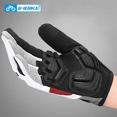 INBIKE Full Finger Cycling s MTB Bike Bicycle Equipment Riding Outdoor Sports Fitness Touch Screen GEL Padded IF239