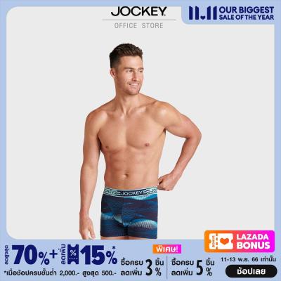 JOCKEY UNDERWEAR กางเกงในชาย SPORT MICROFIBER ACTIVE รุ่น KU 19942918 F23 TRUNKS