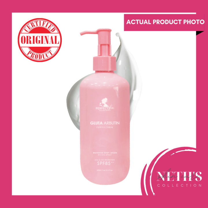 [ORIGINAL] Perfect Skin Gluta Arbutin Body Lotion SPF85 30mL Lazada PH