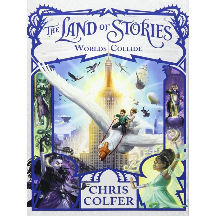 One, Two, Three ! >>>> หนังสือภาษาอังกฤษ LAND OF STORIES 06: WORLDS COLLIDE มือหนึ่ง